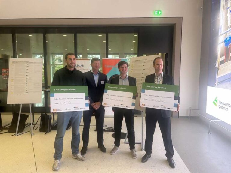TouchWind wins recognition for innovation in sustainable energy